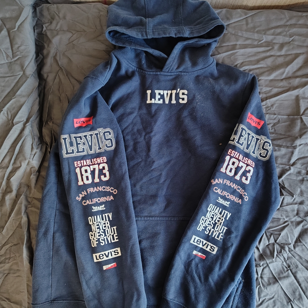 Levi's Men's Blue Hoodie